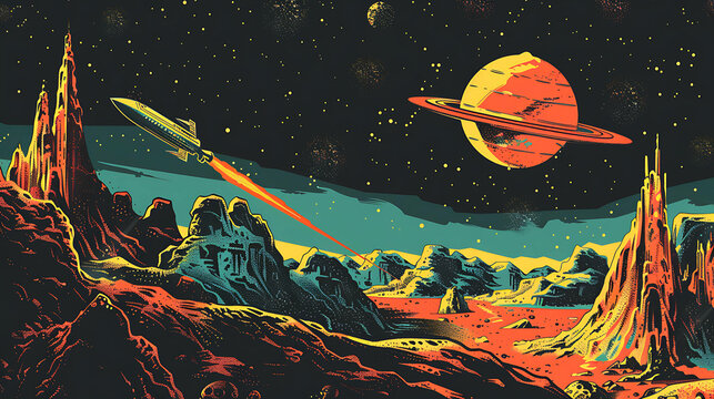 Retro Space Images – Browse 4,730,762 Stock Photos, Vectors, and ...