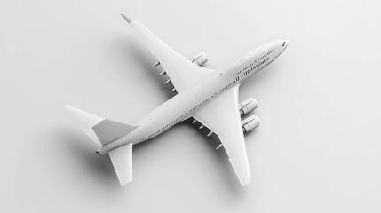 airplane isolated on white background