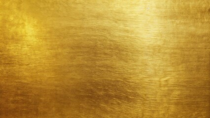 Fototapeta premium Soft matte gold texture with a subtle, velvety surface in warm, muted golden tones for elegant and luxurious backgrounds with copy space