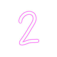 Naklejka premium Number 