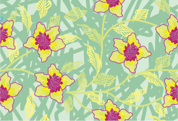 Indonesian batik motifs with very distinctive patterns. exclusive backgrounds. Vector Eps 10