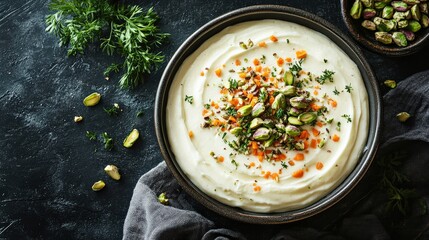 Wholesome Carrot Cake with Pistachios and Creamy Frosting