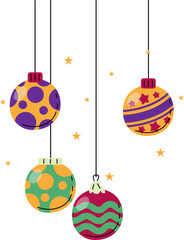 Hanging Christmas Balls