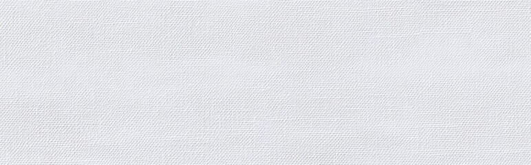 Canvas paper texture background, seamless pattern of blank white cotton linen fabric for design and print.
