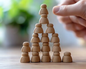 HR, human resource and outsourcing concept Recruitment process to work efficiently and achieve sustainable business success team building, innovative recruitment employee