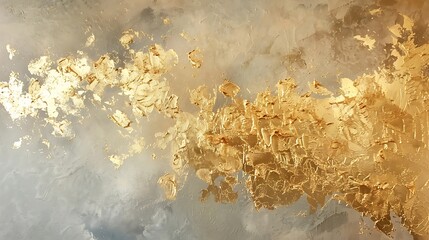 Luxurious Gold Tones with a Gleaming Gold Background