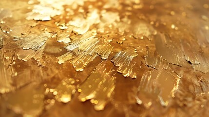 Luxurious Gold Tones with a Gleaming Gold Background
