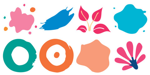 Signals Abstract Paint Strokes & Splatter Collection – Grunge Brushes and Ink Blots