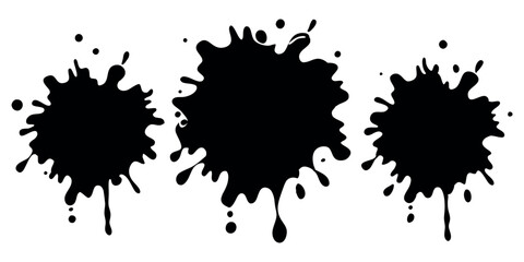 Signals Abstract Paint Strokes & Splatter Collection – Grunge Brushes and Ink Blots