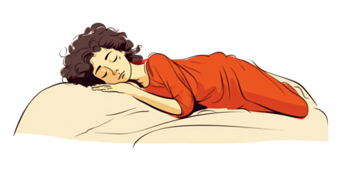 PNG Sleeping blanket comfortable relaxation.