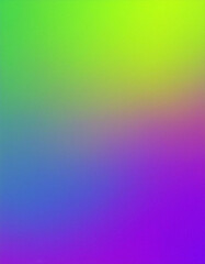 Abstract Gradient Background in Green, Blue and Purple Hues