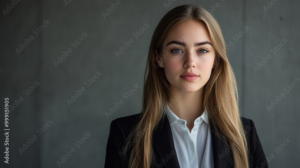 Canvas Prints Professional Portrait of Confident Young Woman