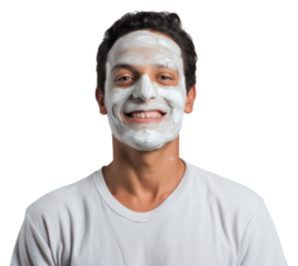 PNG Facial mask portrait photography smiling.