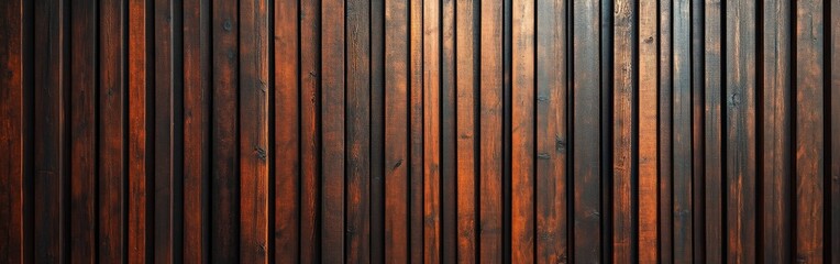 Sleek Wooden Wall with Vertical Slats for Modern Interiors
