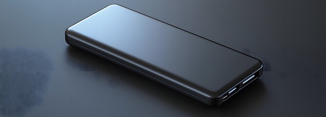 39. A sleek portable power bank with fast charging