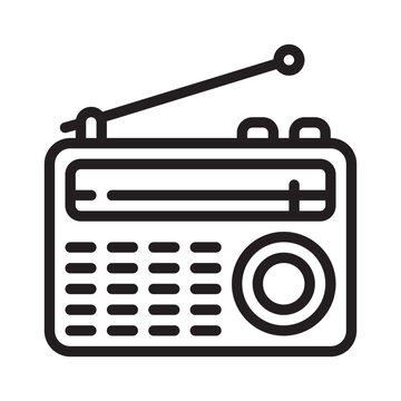 recommend clip art: Radio Icon Editable Stroke. Pixel Perfect Vector