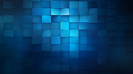 Blue gradient backdrop featuring light-dark square patterns, ideal for calendars and posters. Chiaroscuro. Illustration