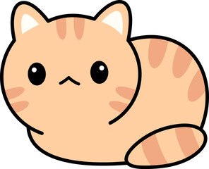 Cute Cat Illustration