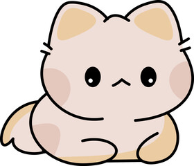 Cute Cat Illustration
