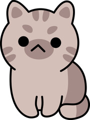 Cute Cat Illustration