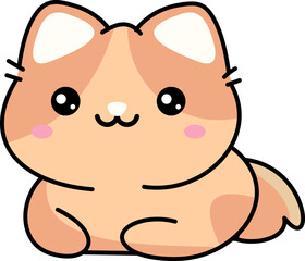 Cute Cat Illustration
