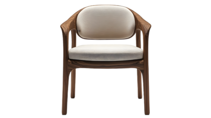 Modern Minimalist Dining Chair with Simple Design