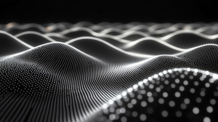 futuristic digital background featuring abstract data patterns and technological elements. The image symbolizes innovation, connectivity, and the power of data in modern technology-driven environments