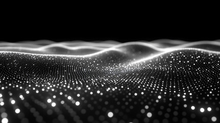 futuristic digital background featuring abstract data patterns and technological elements. The image symbolizes innovation, connectivity, and the power of data in modern technology-driven environments