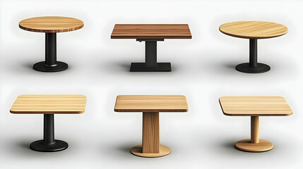 Wooden Table Designs for Modern Interiors