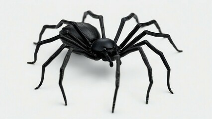 spider isolated on white background