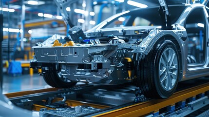 Lithium Ion Module Production for Electric Vehicles in the Automobile Sector