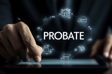 Obraz premium The concept of probate and its significance in property inheritance.