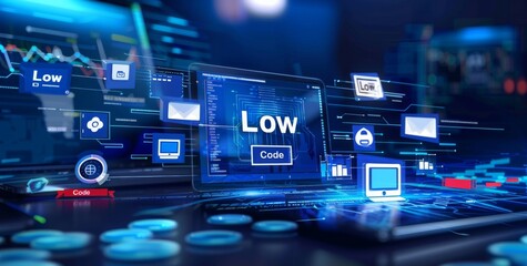 A focus on low code platforms enhances efficiency in programming.