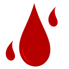 Fototapeta premium Red Blood Illustration