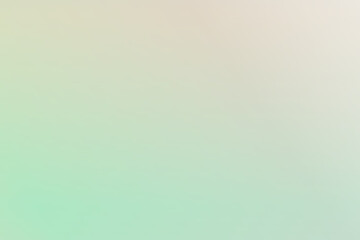 Abstract light green background with grainy gradient, bright and saturated gradient for album cover. Soft color palette of vector gradients.