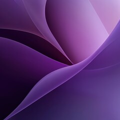 Abstract Purple Gradient Background with Smooth Curved Lines - Modern Design Concept.