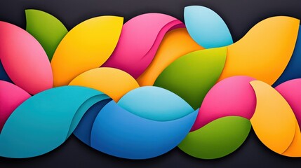 Abstract Colorful Shapes Background   Design  Pattern   Modern Art