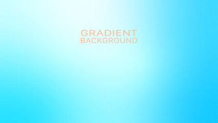 Light Blue Gradient Background. Grainy Noise Texture. Design for Template, Social Media, Trendy, Vintage, Brochure, Banner