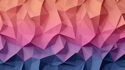 Abstract Geometric Background with Gradient Colors