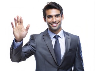 professional man showing ok sign