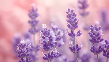 close up of lavender flowers