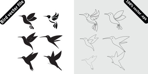 Bird icon eps file