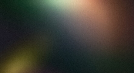 Abstract color gradient brown gray green grainy color gradient background dark abstract backdrop banner poster card wallpaper website header design