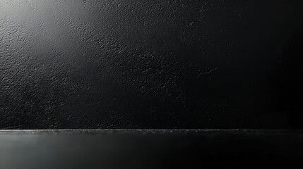 Minimalist Black Background for Product Display