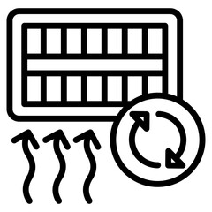 ventilation, intake, cleaner, dust, airflow