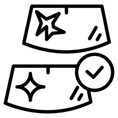 glass, crack, chip, visibility, resin