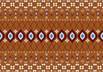 ethnic seamless pattern in ethnic style