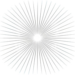 Obraz premium Starburst design on a white isolated background.