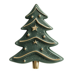 Christmas tree isolated 