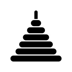 kids toy glyph icon